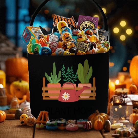 Pot Plant Mom Fabric Baskets