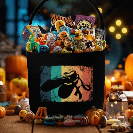 Ballet Shoes Vintage Woman Ballerina Fabric Baskets