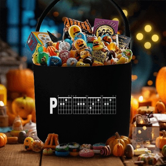 Peace Guitar Chords Guita Fabric Baskets