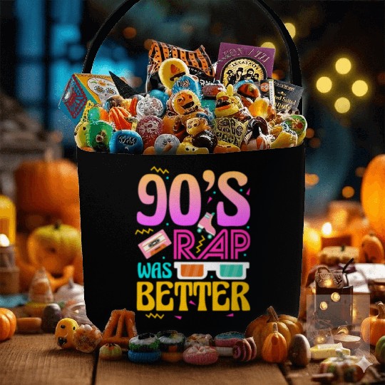 90's Rap Was Better Fabric Baskets