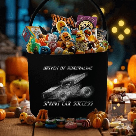 Sprint Car Mom Dirt Track Racing Racing Race Day Fabric Baskets