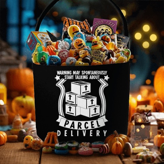 Package Messenger Postbote Parcel Delivery Company Fabric Baskets