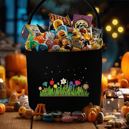 Garden of Firefly Fabric Baskets