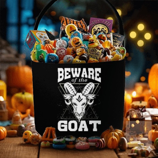 Beware of The Goat, Freemason Fabric Baskets