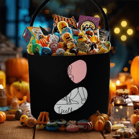 i feel lonely Fabric Baskets