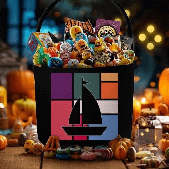 Vintage Sailing Adventure Fabric Baskets