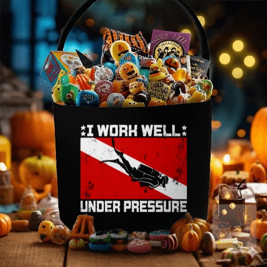 Dive Master Rescue Diver Scuba Diving Instructor Fabric Baskets