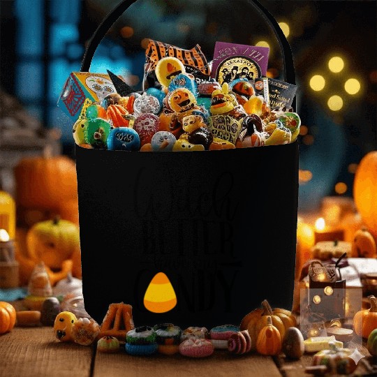 Witch Better Have My Candy Fabric Baskets