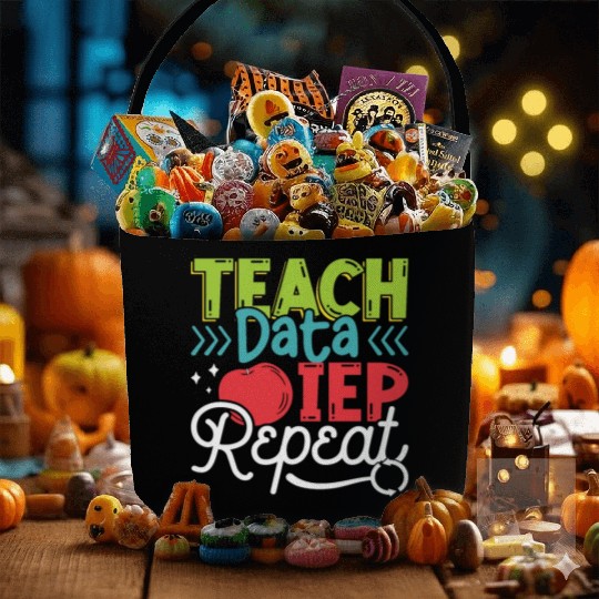 IEP Teach Data IEP Repeat Educator Sped Teacher Fabric Baskets