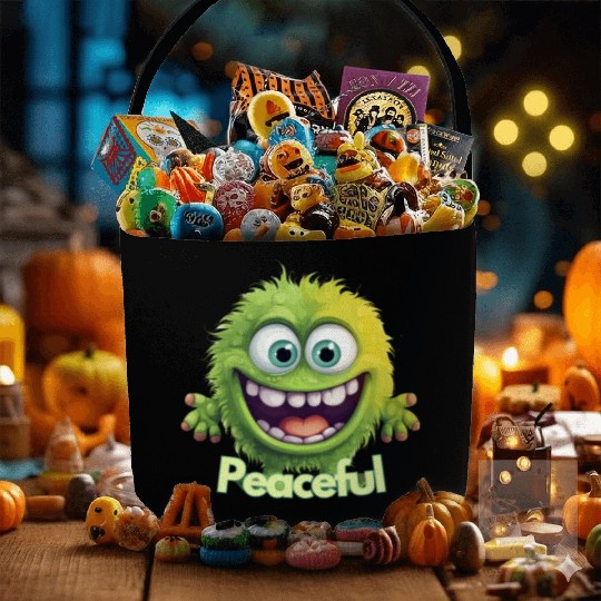 Peaceful Warm Fuzzy Fabric Baskets