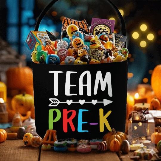 Team Pre-K, Teacher Back To School Fabric Baskets