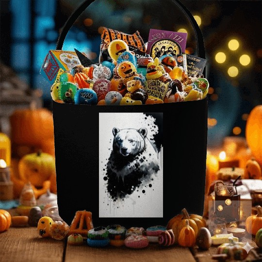 Bear Elegance: Elevate Your Style with Wilderness Fabric Baskets