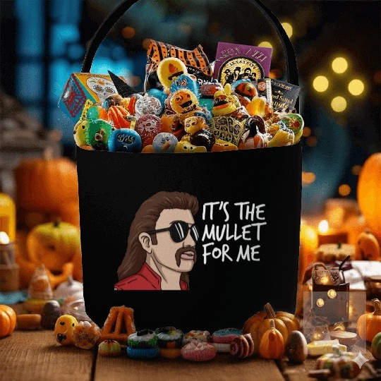 It's The Mullet For Me Mullet Redneck Men's Mullet Fabric Baskets