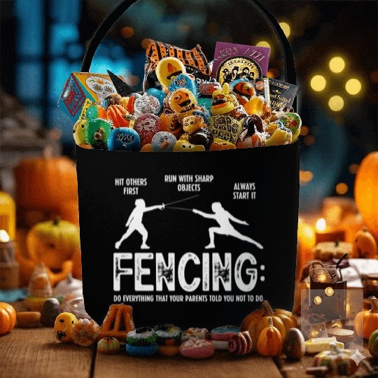 Fencing Do Everything That Your Parents Told You Fabric Baskets