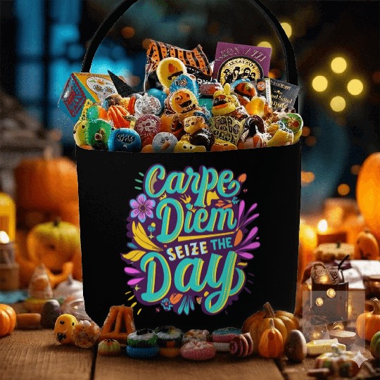 Carpe diem Fabric Baskets