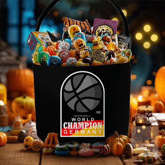GERMANY BASKETBALL WOLRD CHAMPION 2023 Fabric Baskets