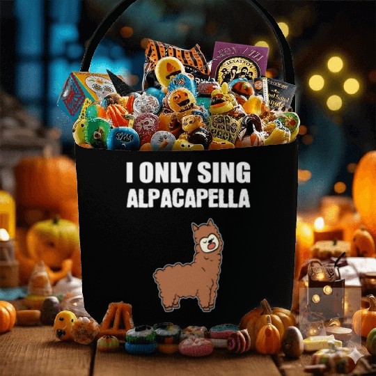 Alpacapella Orchestra Member Gift Fabric Baskets