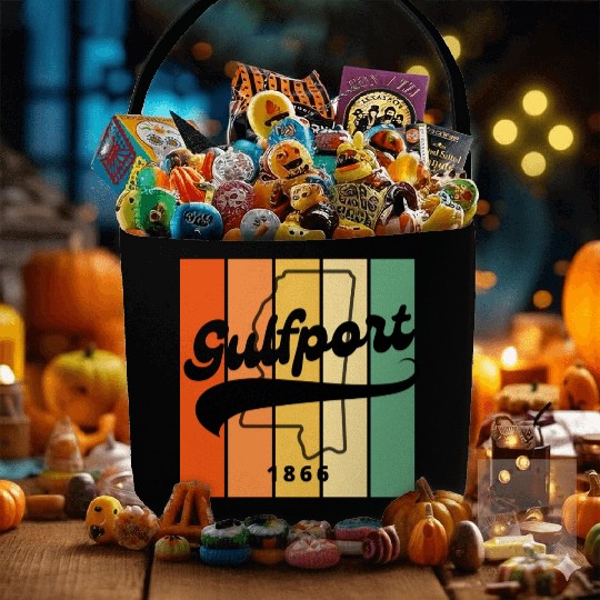 Gulfport Mississippi 1866 Fabric Baskets