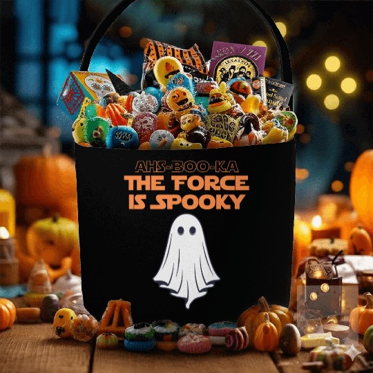 Ahs-Booka: Force is Spooky Halloween Gift Fabric Baskets