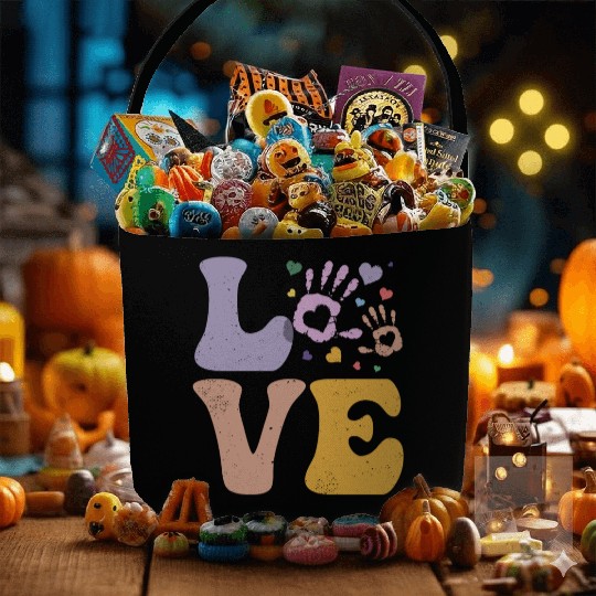 Daycare Teacher Daycare Provider Childcare LOVE Fabric Baskets