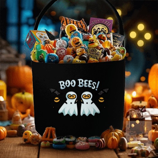 Halloween - Boo Bees Fabric Baskets