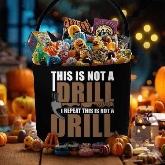 This is Not a Drill Fabric Baskets