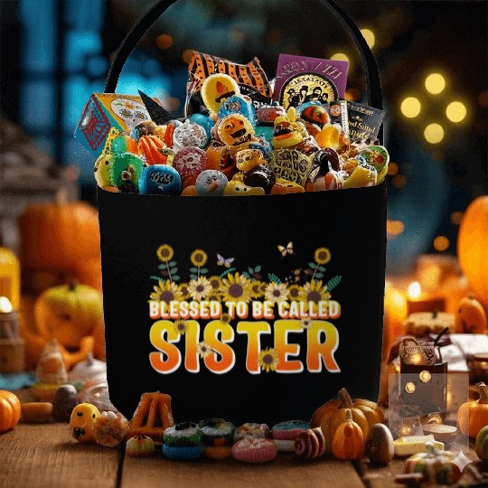 Sisterhood Fabric Baskets, Blessed To Be Called Sister