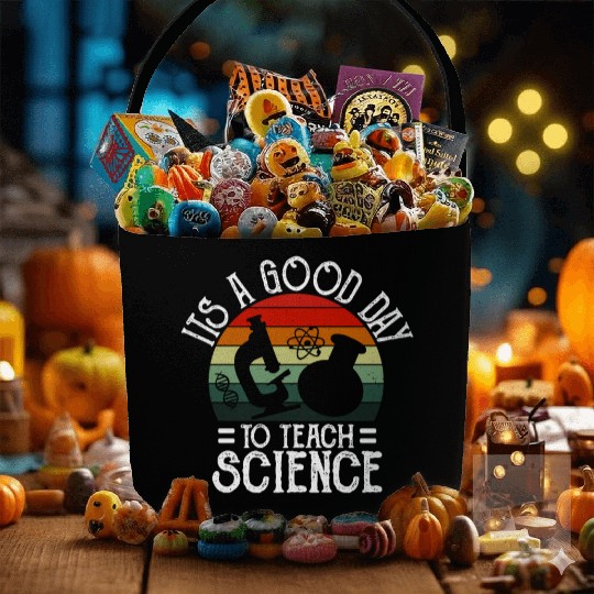 Its A Good Day To Teach Science Earth Funny Fabric Baskets