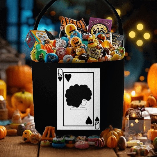 Black Queen Fabric Baskets