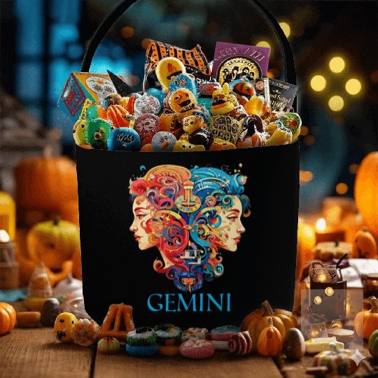 Embrace Your Gemini Identity: Gemini Pride Fabric Baskets