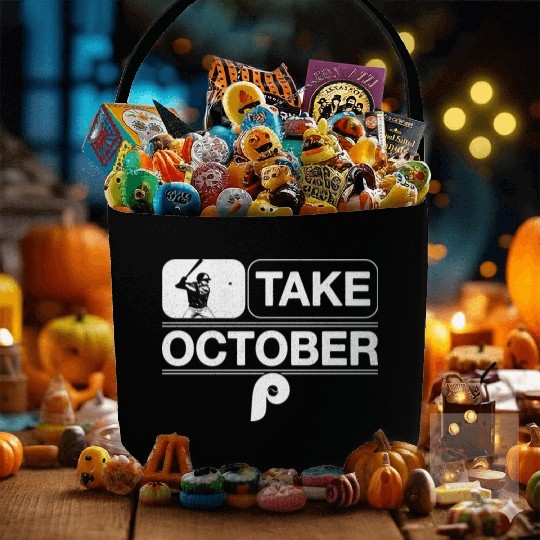 Philadelphia Take October Phillies Fabric Baskets