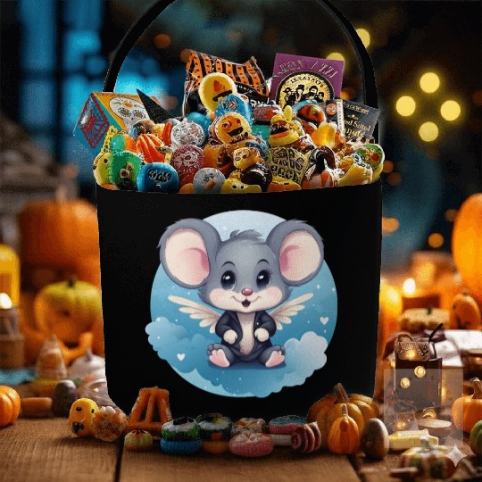 Mouse Angel Wings Rat Fabric Baskets