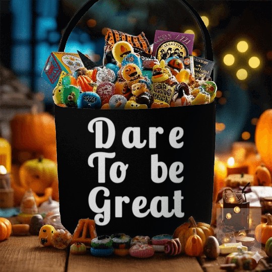 Dare to Be Great Fabric Baskets