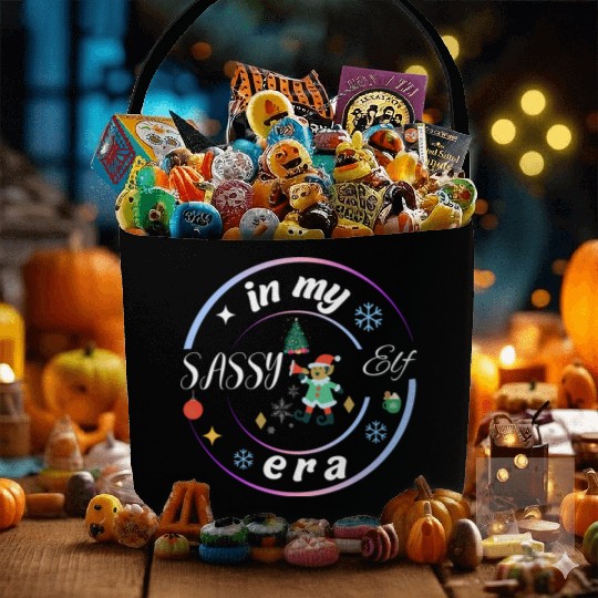 In my sassy elf era Fabric Baskets