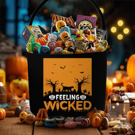 Halloween Feeling wicked Fabric Baskets