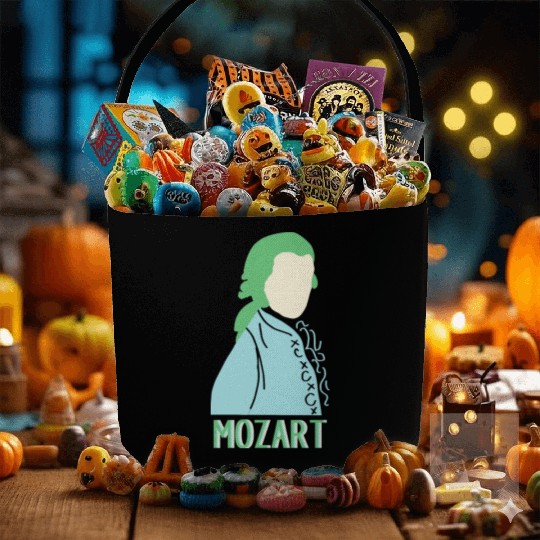 Funny classical music gift for music teacher Fabric Baskets