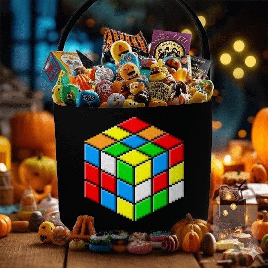 rubiks cube Fabric Baskets