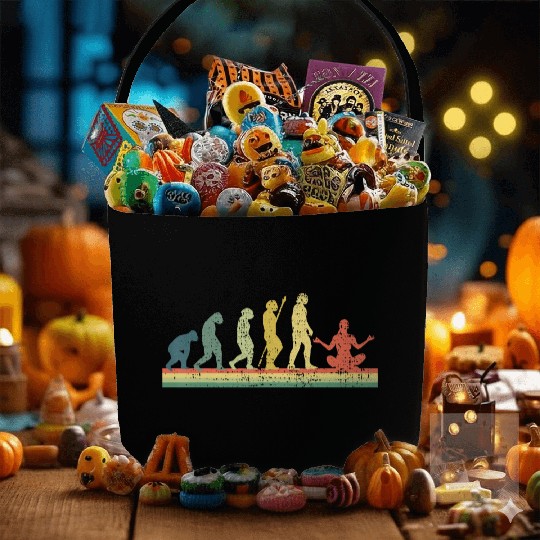 Meditation Funny Buddha Lover Fabric Baskets