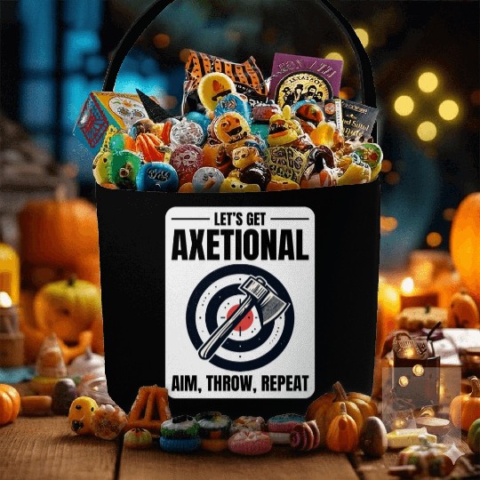 Axetional Axe Throwing Bullseye Aim Throw Repeat Fabric Baskets