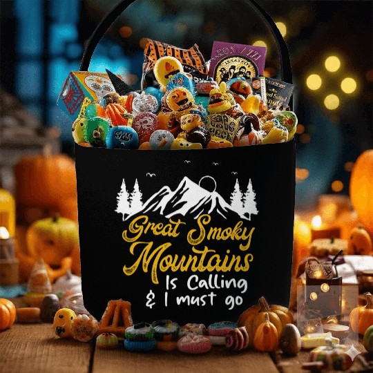 Great Smoky Mountains Is Calling Fabric Baskets