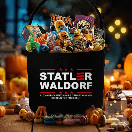 Statler and Waldorf Fabric Baskets