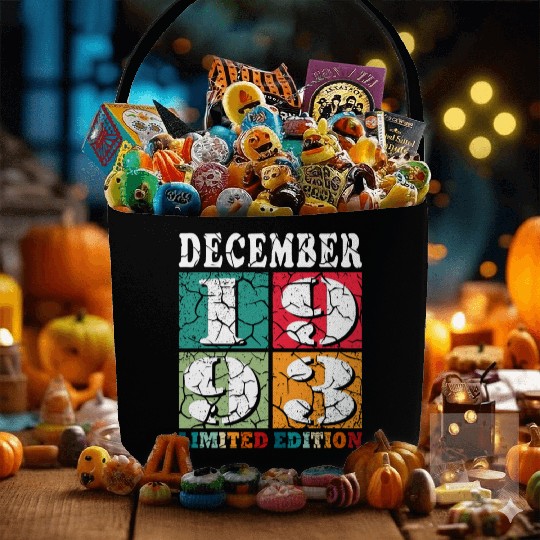 December 1993 Anniversary December 1993 December Fabric Baskets