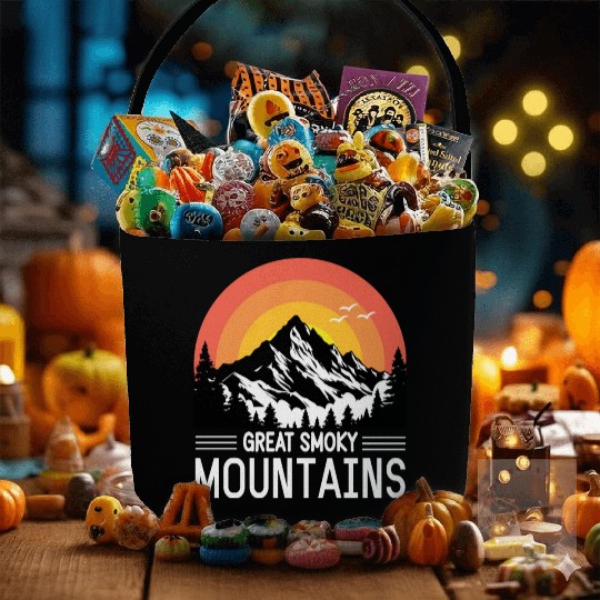 Great Smoky mountain Fabric Baskets