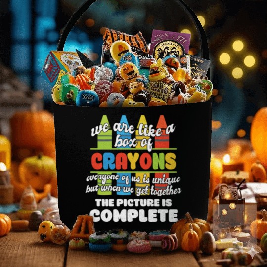 Back to School Teacher Life We Are Like A Box Of Fabric Baskets