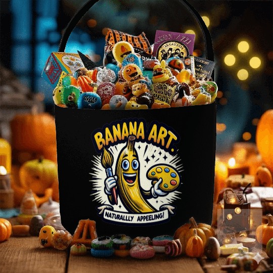 Banana Art, Naturally Appealing Fabric Baskets