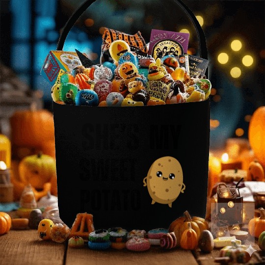 She s My Sweet Potato Fabric Baskets