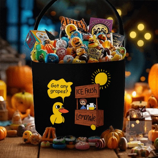 Duck song Got Any Grapes lemonade day hot Fabric Baskets