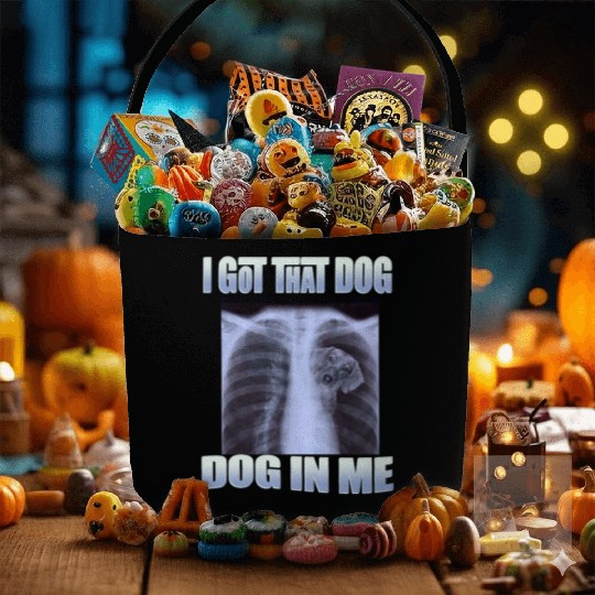 I Got That Dog In Me Fabric Baskets