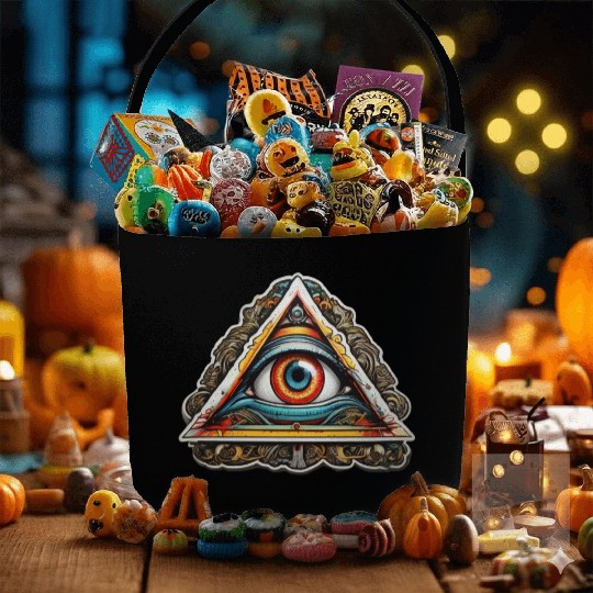 secret society illuminati Fabric Baskets