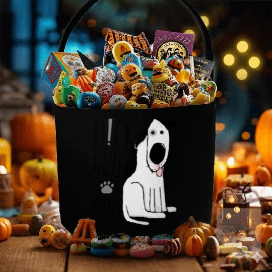 Big Dog Dad Fabric Baskets